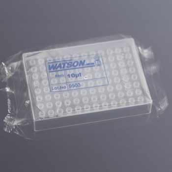 Watson 10ul盒装滤芯吸头,无菌1251P-204CS
