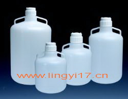 美国耐洁Nalgene带手柄细口大瓶_LDPE 白色PP螺旋盖2210-0065