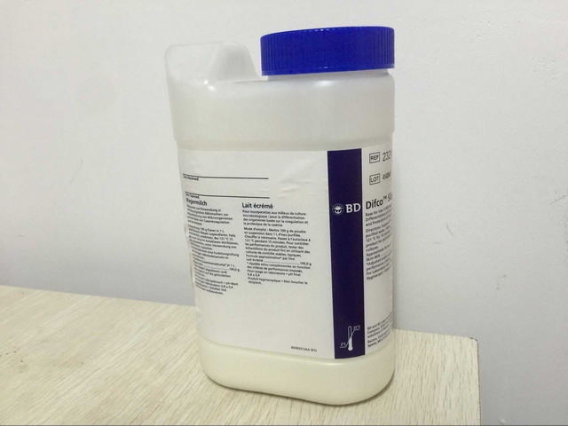 美国BD Difco脱脂奶粉Skim Milk培养基 货号232100，原装进口