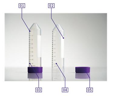 离心管2244020001, 2244020002, 2244020003, 2244020004