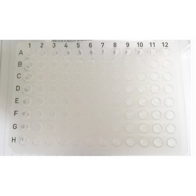 爱思进0.2ml透明无裙边96孔PCR板PCR-96-FLT-C，进口96孔板
