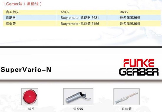 德国进口Gerber盖勃乳脂离心机SuperVario N