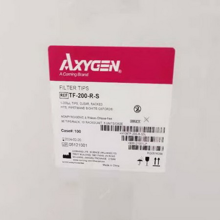 Axygen爱思进滤芯吸头TF-200-R-S，爱思进盒装吸头