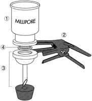 美国Millipore密理博玻璃换膜过滤器